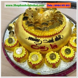 Bánh Sinh Nhật Hũ Vàng - VA108